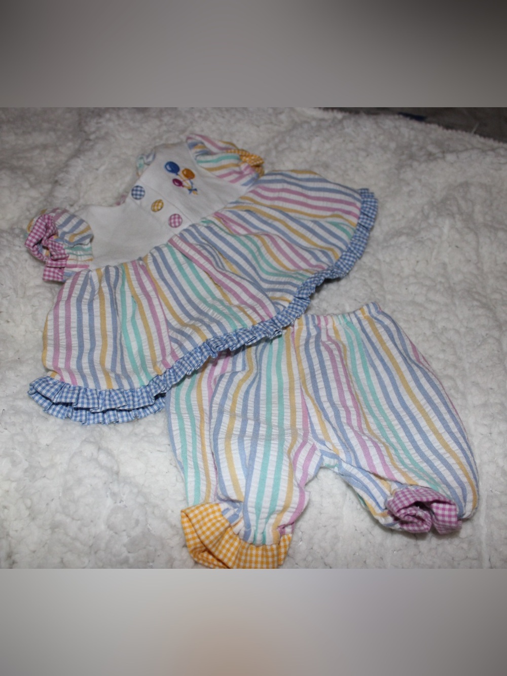 American girl bitty baby circus outfit